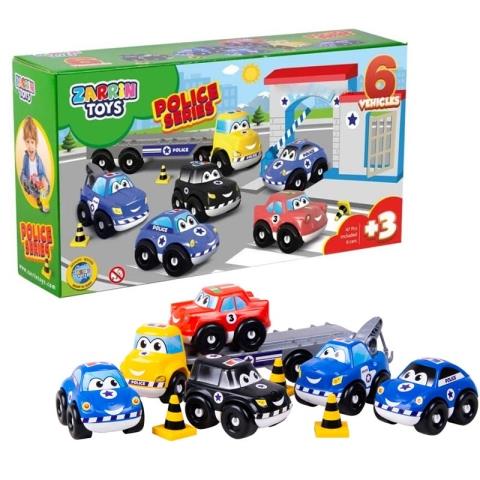 اسباب بازی ماشین سری پلیس 47  تکه کد 3280J6